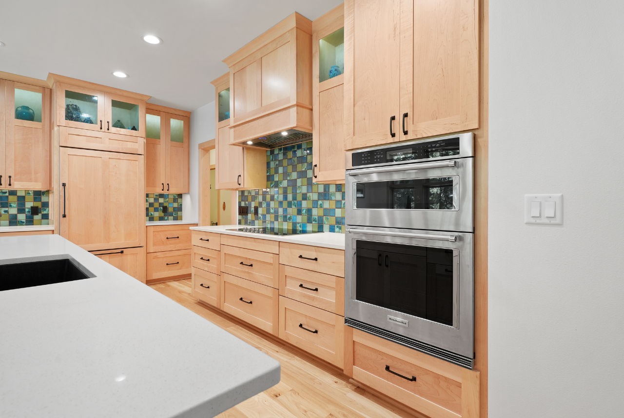 Kitchen cabinetry by Milwaukee home builder