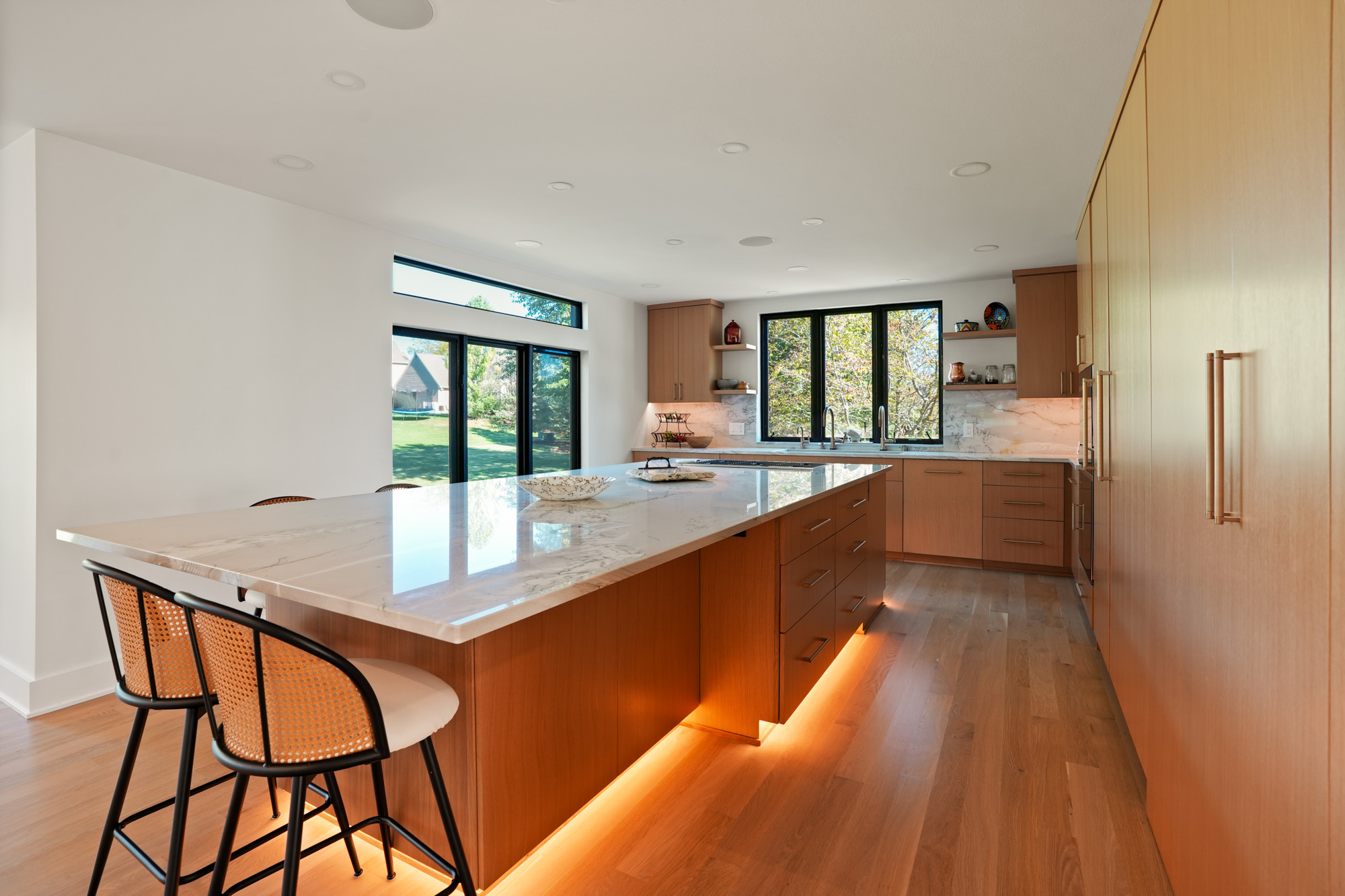 a beautiful kitchen designed by Home Builders Chenequa WI.