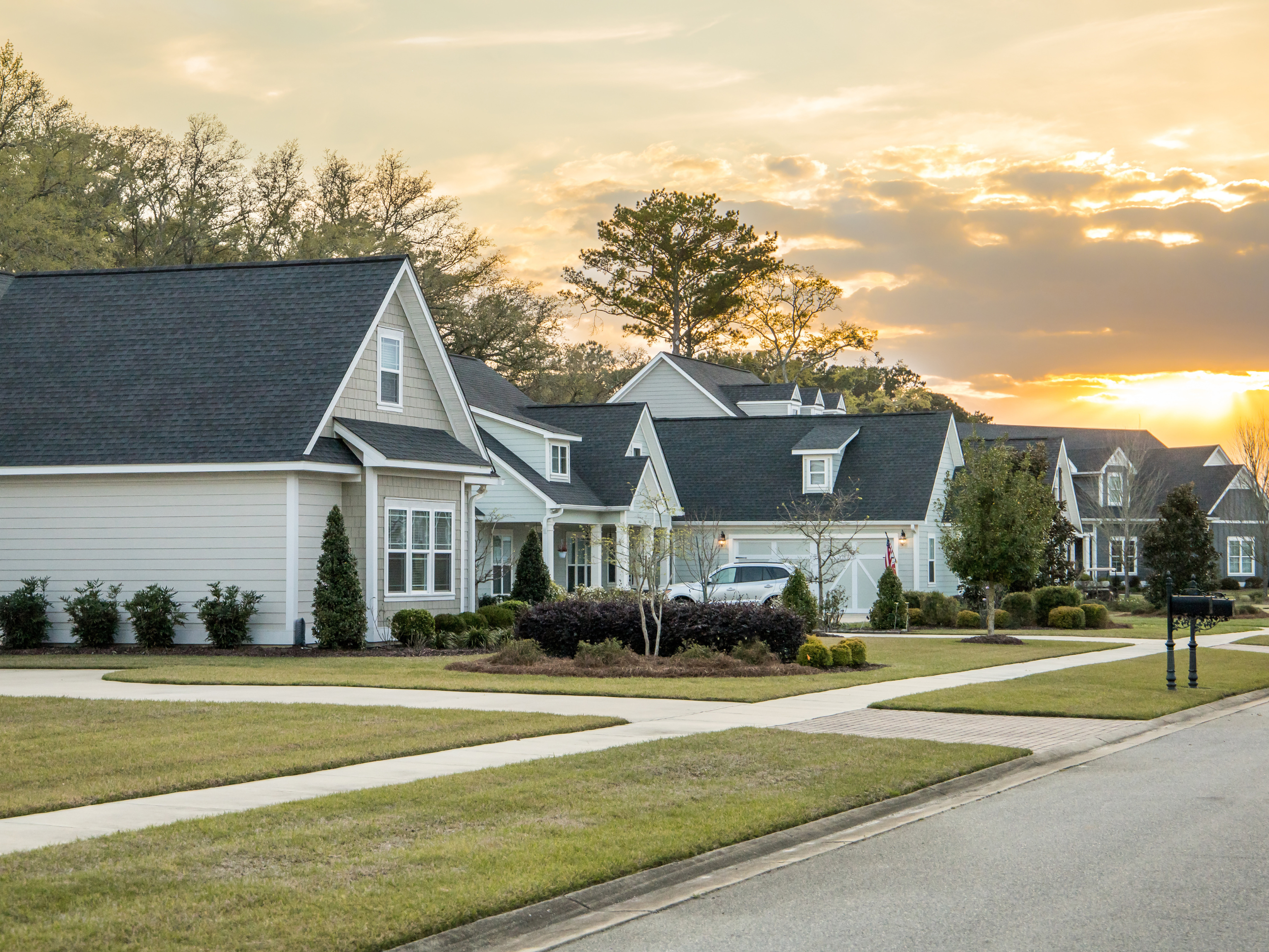 custom home in powers lake